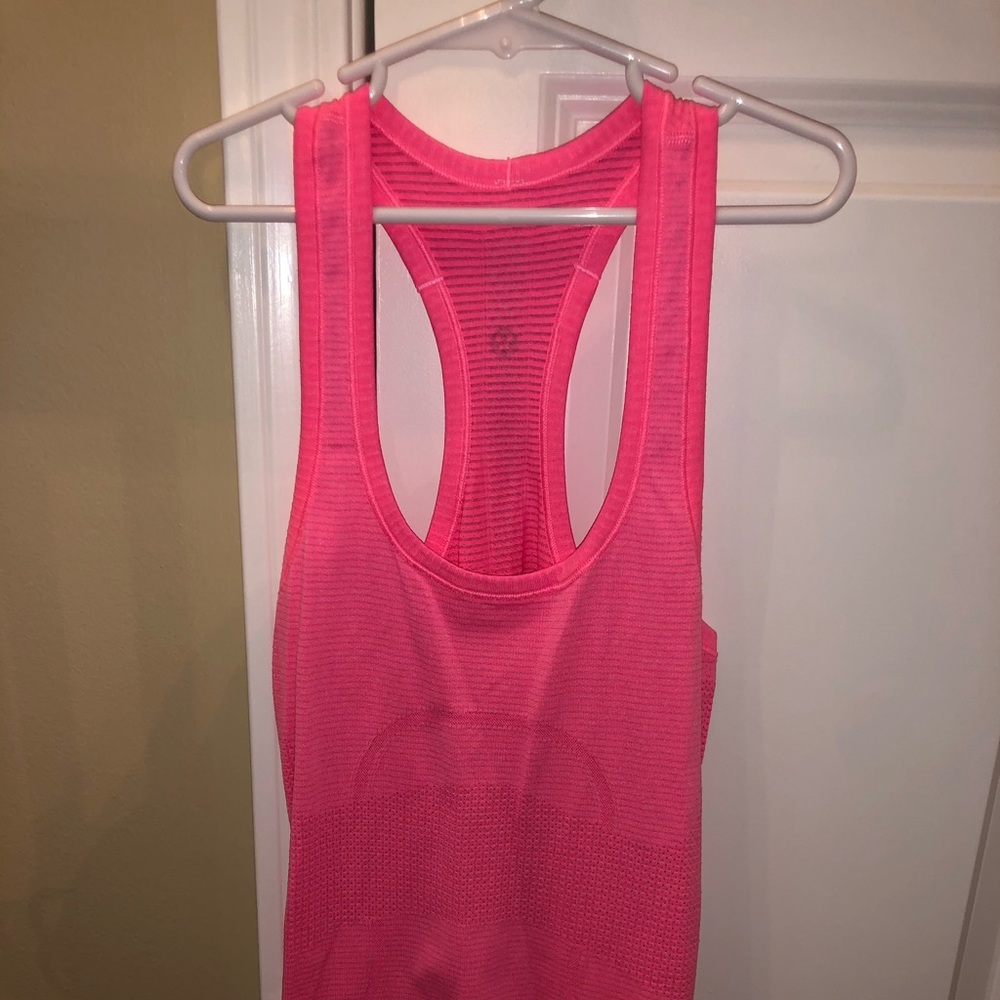Lululemon hot pink swiftly tech tank